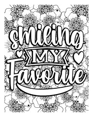 holiday quotes coloring page.