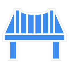 Vector Design Bridge Icon Style