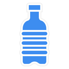Vector Design Water Bottle Icon Style