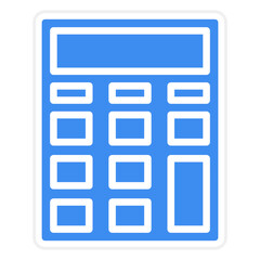Fototapeta premium Vector Design Calculator Icon Style