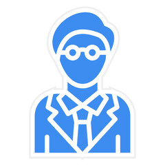 Vector Design Grandfather Icon Style
