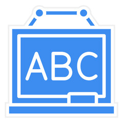 Vector Design Blackboard Icon Style