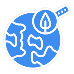 Vector Design Global Research Icon Style