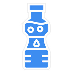 Vector Design Water Bottle Icon Style