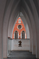 Naklejka premium interior of church