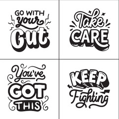 Fototapeta premium Stylish Vector Quote Design (T-Shirt)