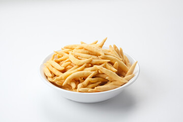 Widaran Keju or Telur Gabus Keju, Indonesian traditional snack made from flour, egg, and cheddar cheese. 
