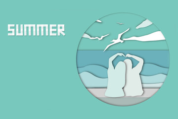 여름바다 이야기 