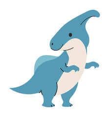Cute dinosaur vector