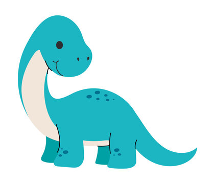 Cute dinosaur vector