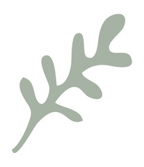 Obraz premium Leaf shape matisse style