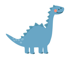 Cute dinosaur vector