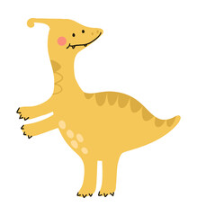 Cute dinosaur vector