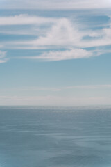 blue sky and sea