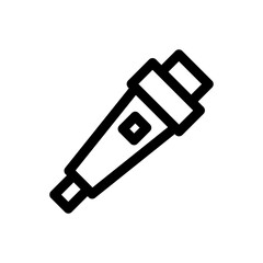 binocular icon or logo isolated sign symbol vector illustration - high-quality black style vector icons
