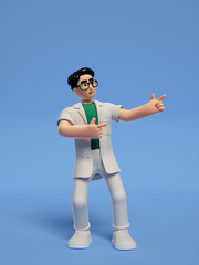 doctor 3d cartoon