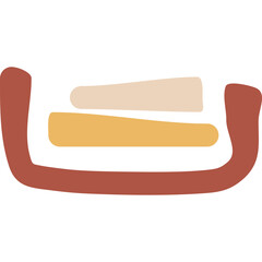 Boho Abstract Shape