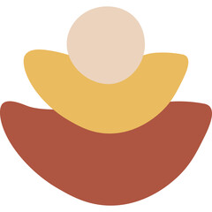 Boho Abstract Shape