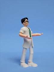 doctor 3d cartoon