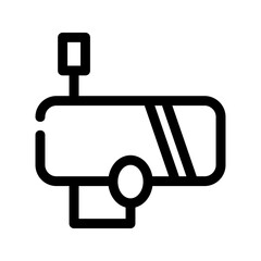 diving mask icon or logo isolated sign symbol vector illustration - high-quality black style vector icons
