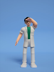 doctor 3d cartoon