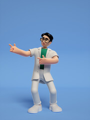 doctor 3d cartoon