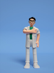 doctor 3d cartoon