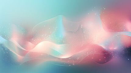 A soft and dreamy abstract light background with pastel hues