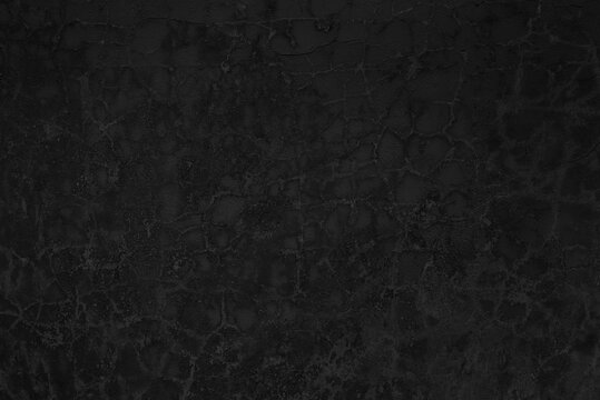 aesthetic black plaster or stucco panoramic background © PsychoBeard
