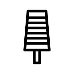 ice cream icon or logo isolated sign symbol vector illustration - high-quality black style vector icons
