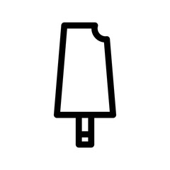 ice cream icon or logo isolated sign symbol vector illustration - high-quality black style vector icons
