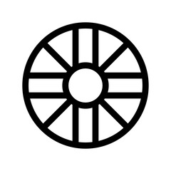 lifebuoy icon or logo isolated sign symbol vector illustration - high-quality black style vector icons
