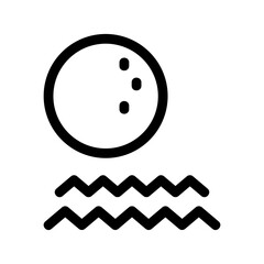 night icon or logo isolated sign symbol vector illustration - high-quality black style vector icons
