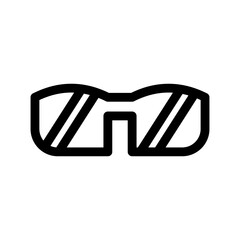 sunglasses icon or logo isolated sign symbol vector illustration - high-quality black style vector icons
