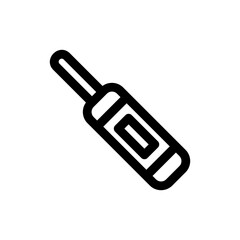 thermometer icon or logo isolated sign symbol vector illustration - high-quality black style vector icons
