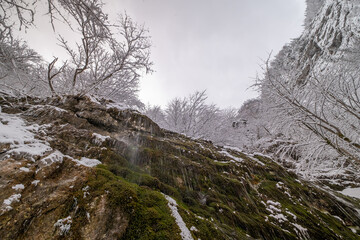 Gesäuse - Hartelsgraben im Winter