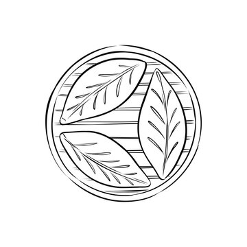 recommend clip art: Dim sum, traditional Chinese dish. Vector sketch illustration isolated on white background. Hand-drawn line art for restaurant menu, advert or recipe. Asian dumplings served in bamboo steamer basket.