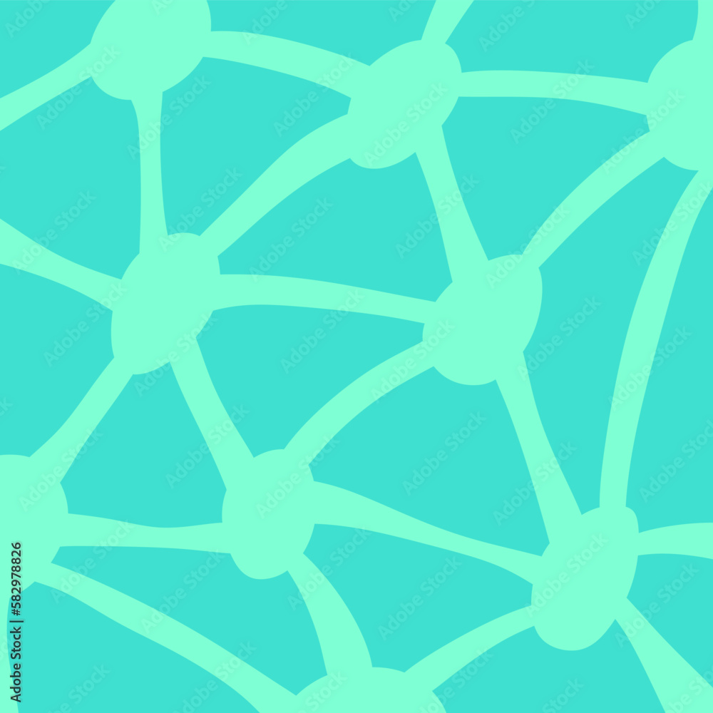 Poster abstract background with some dots connected each other with lines