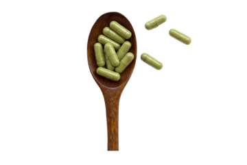 herbal pills health care for sick arrangement flat lay style 