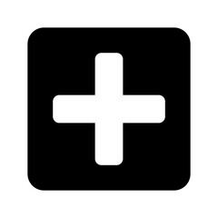 Obraz premium add icon or logo isolated sign symbol vector illustration - high quality black style vector icons 