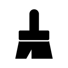 brush icon or logo isolated sign symbol vector illustration - high quality black style vector icons
