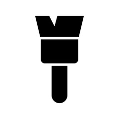 brush icon or logo isolated sign symbol vector illustration - high quality black style vector icons
