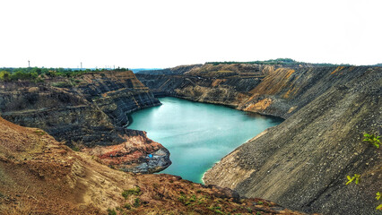 Fototapeta na wymiar Ubuda Mines Water view
