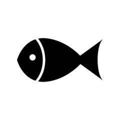 fish icon or logo isolated sign symbol vector illustration - high quality black style vector icons
