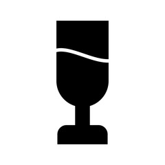 glass icon or logo isolated sign symbol vector illustration - high quality black style vector icons
