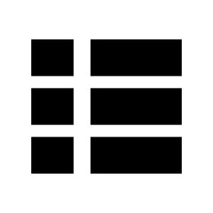 Fototapeta na wymiar list icon or logo isolated sign symbol vector illustration - high quality black style vector icons 