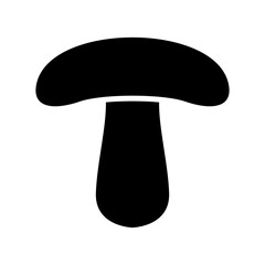 mushroom icon or logo isolated sign symbol vector illustration - high quality black style vector icons
