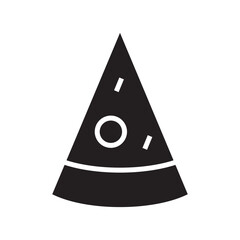 Fototapeta premium pizza icon or logo isolated sign symbol vector illustration - high quality black style vector icons 
