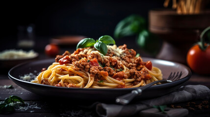 Deliciously Spiced Bolognese Pasta with Perfectly Cooked Al Dente Noodles