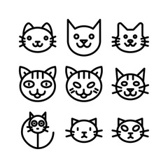 cat icon or logo isolated sign symbol vector illustration - high quality black style vector icons
